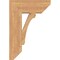 Ekena Millwork Legacy Slat Smooth Bracket, Western Red Cedar, 5 1/2"W x 18"D x 26"H BKT06X18X26LEC06SWR - alternate 2